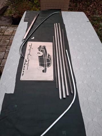 Volvo Amazon RVS Kunstwerk & Raam/Deurstrips beschikbaar voor biedingen