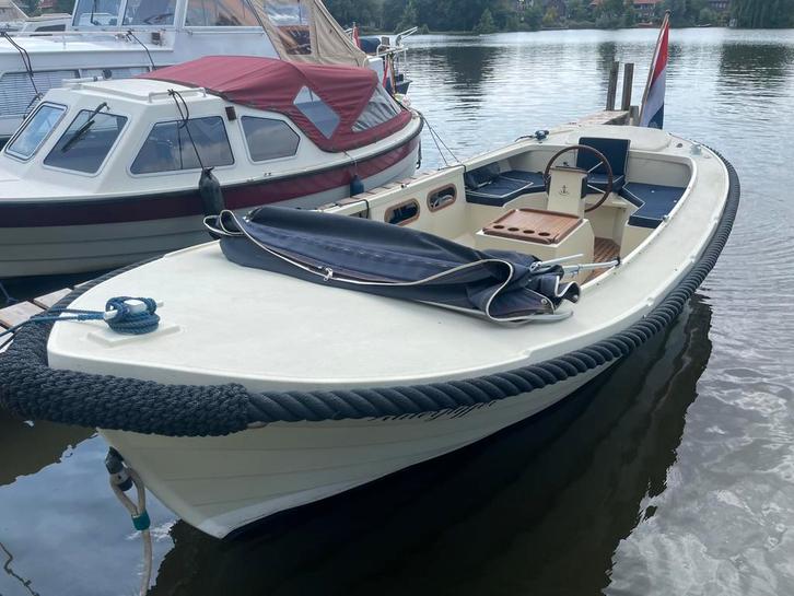 Albatros 21 vetus vaarklaar en compleet, Watersport en Boten, Sloepen, Zo goed als nieuw, 10 tot 30 pk, 6 meter of meer, Binnenboordmotor