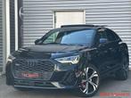 Audi Q3 Sportback 40 TFSI Quattro 3x S-Line|Pano|H&K|360Came, Gebruikt, Euro 6, Zwart, Bedrijf