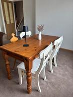 Houten eettafel, Huis en Inrichting, Tafels | Eettafels, Ophalen
