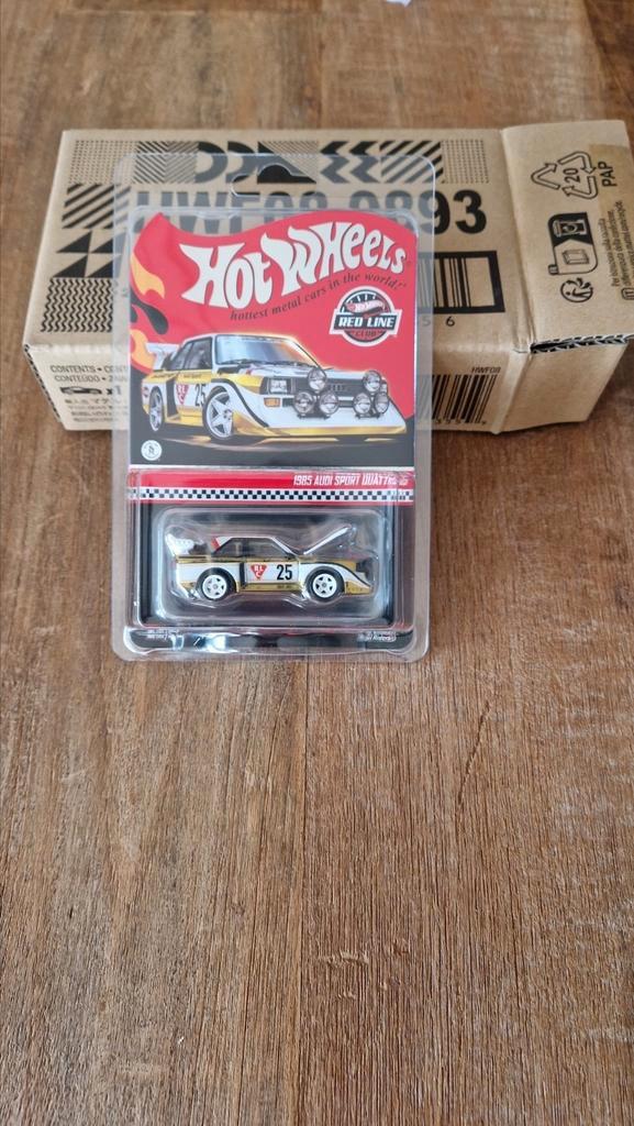 Hot Wheels RLC Exclusive 1985 Audi Sport Quattro S1 Sealed, Hobby en Vrije tijd, Modelauto's | 1:18, Nieuw, Auto, Hot Wheels, Ophalen of Verzenden