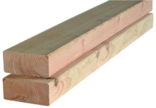 Lariks & Douglas hout Geschaafd & gedroogd, Veranda., Doe-het-zelf en Verbouw, Overige Doe-het-zelf en Verbouw, Nieuw, Ophalen of Verzenden