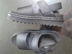 Zwarte Dr Martens leren platte sandalen Voss, Kleding | Heren, Ophalen of Verzenden, Zo goed als nieuw, Zwart, Sandalen