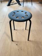 Zwart krukje van de IKEA 31x44, Ophalen, Zo goed als nieuw, Kunststof
