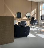 Kapperstoel 2x , was kom met lig  functie, 2 spiegels, Huis en Inrichting, Ophalen, Zo goed als nieuw, Minder dan 50 cm