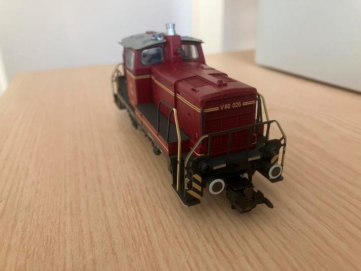 Marklin 37600 (DB V60) digitaal MFX, Hobby en Vrije tijd, Modeltreinen | H0, Zo goed als nieuw, Locomotief, Wisselstroom, Märklin