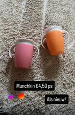 Munchkin 360 bekers – roze & oranje (€4,50 per stuk), ., Ophalen of Verzenden, Zo goed als nieuw, .