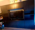 Mooie besta ikea tv kast / wandcombinatie, Huis en Inrichting, Kasten | Wandmeubels, Ophalen, Zo goed als nieuw, 25 tot 50 cm