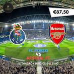 Tickets FC Porto-Arsenal Champions League, Tickets en Kaartjes