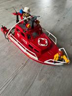 Playmobil brandweerboot - 3128, Gebruikt, Ophalen of Verzenden