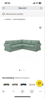 Ikea Ektorp Hoekbank + Nieuwe Hoes!, Huis en Inrichting, Ophalen, Hoekbank, Zo goed als nieuw, Stof