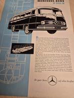 1954 Mercedes bus Touringcar O321h brochure mooie uitgave, Ophalen of Verzenden, Zo goed als nieuw, Mercedes