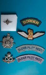 Collectie Airborne emblemen ww2 Brits, glider, kosb etc, Verzamelen, Ophalen of Verzenden, Engeland, Embleem of Badge