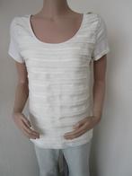Shirt Per Una maat M, Maat 38/40 (M), Verzenden, Wit, Korte mouw