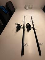 Compleet Sonik hengels Shimano molens SONIK foudraal, Watersport en Boten, Hengelsport | Karpervissen, Ophalen of Verzenden, Zo goed als nieuw