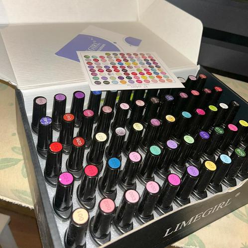 Gellak kleuren set (gelnagels) nieuw, Sieraden, Tassen en Uiterlijk, Uiterlijk | Cosmetica en Make-up, Nieuw, Toebehoren, Handen en Nagels