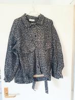 Nieuw spijkerjas panterprint, Kleding | Dames, Jassen | Zomer, Ophalen of Verzenden, Nieuw, Maat 36 (S), Groen