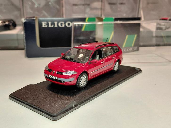 Renault Mégane Grandtour 2003-2006 Rouge de Feu 1/43 Eligor, Hobby en Vrije tijd, Modelauto's | 1:43, Zo goed als nieuw, Auto