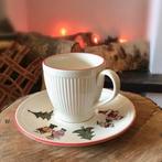 Set van 3 Wedgwood Windsor Christmas Kop en Schotels, Huis en Inrichting, Keuken | Servies, Ophalen of Verzenden, Zo goed als nieuw
