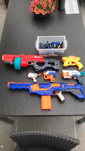 Nerf en Xshot collectie  beschikbaar voor biedingen