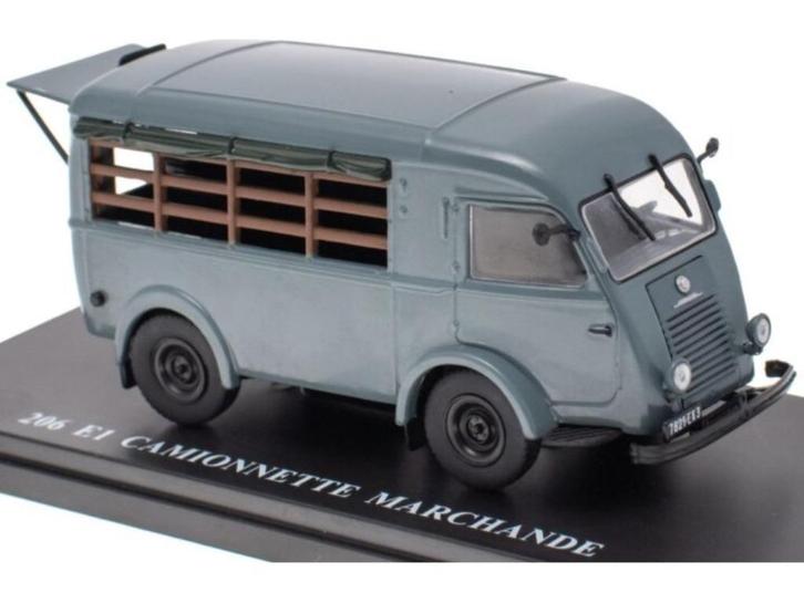 Renault 206 E1 CAMIONETTE MERCHANDE 1956, Hobby en Vrije tijd, Modelauto's | 1:43, Nieuw, Auto, Overige merken, Ophalen of Verzenden