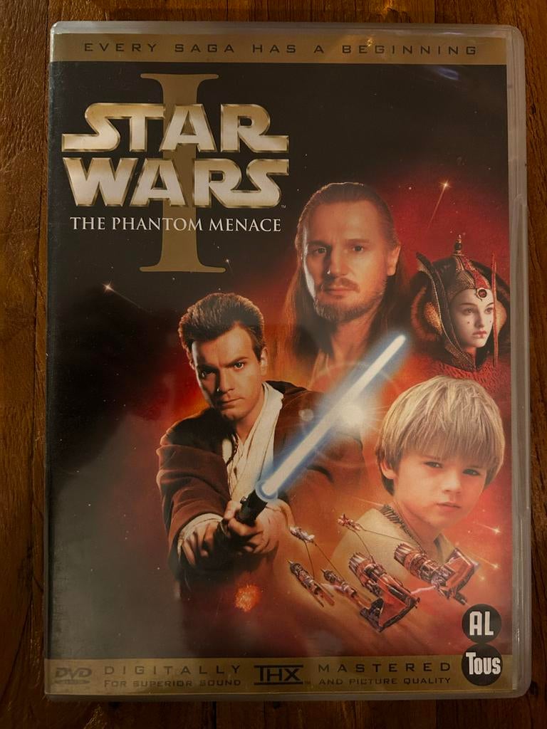 Star Wars: The Phantom Menace DVD, Alle leeftijden, Ophalen of Verzenden, Zo goed als nieuw, Science Fiction