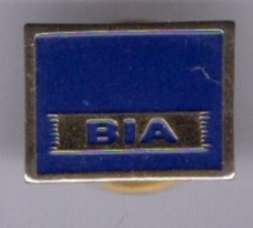 BIA blauw op zilverkleurig PIN ( BLAD0_037 ) beschikbaar voor biedingen