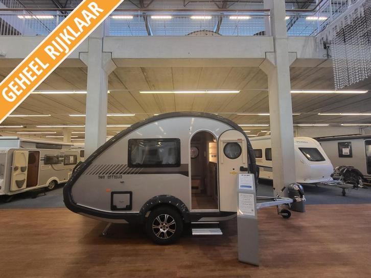T@B Off Road 320 RS mooi compleet af fabriek, Caravans en Kamperen, Caravans, Bedrijf, tot en met 2, Standaardzit, T@b, Overige typen