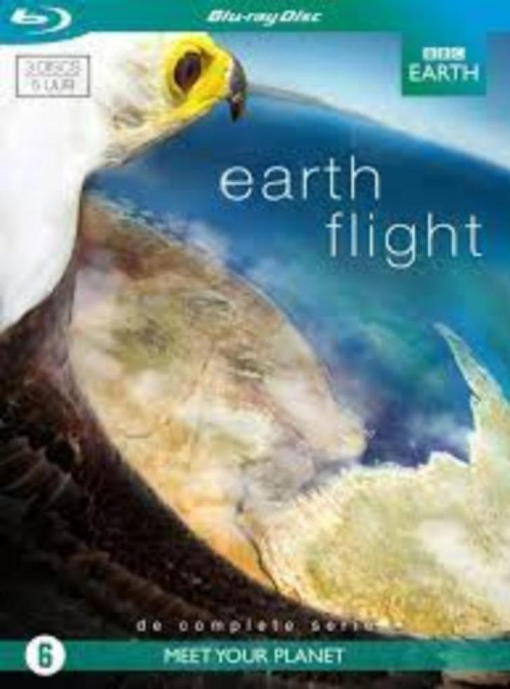 earth flight blu-ray, Cd's en Dvd's, Blu-ray, Zo goed als nieuw, Documentaire en Educatief, Ophalen of Verzenden