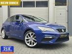 Seat Leon 1.4 EcoTSI FR Sound/Carplay/Cruise/Led/Sfeer/Sport, 1141 kg, 125 pk, Gebruikt, Zwart