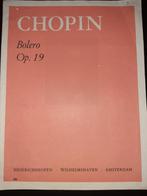 Chopin, Bolero op. 19, Muziek en Instrumenten, Klassiek, Ophalen of Verzenden, Zo goed als nieuw, Artiest of Componist