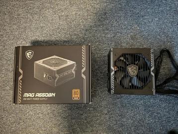 MSI MAG A550BN | 550 Watt Bronze Powersupply/PSU/Voeding beschikbaar voor biedingen