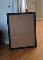 Grote zwarte houten fotolijst, Ophalen of Verzenden, Zo goed als nieuw