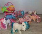 7 My little pony vintage met huisje, Ophalen, Gebruikt