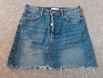 Denim mini/midi rok, H&M, Blauw, Nieuw, Ophalen of Verzenden