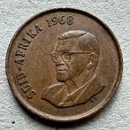 Zuid Afrika 1 cent 1968, Postzegels en Munten, Munten | Afrika, Zuid-Afrika, Verzenden