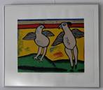 Corneille - 2 Vogels - Gesigneerd - 2002 - 39/75, Antiek en Kunst, Ophalen of Verzenden