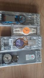 4x Swatch horloges uit 1996 lopend en niet gedragen., Sieraden, Tassen en Uiterlijk, Horloges | Heren, Ophalen of Verzenden, Swatch