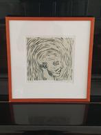 houtsnede Lisette Verkerk 1995 37 / 250 Alphen a d Rijn, Antiek en Kunst, Ophalen