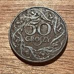 Polen 50 groszy 1938, Postzegels en Munten, Munten | Europa | Niet-Euromunten, Verzenden, Polen