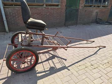 Sulky voor grote shetlanders-welshpony's beschikbaar voor biedingen