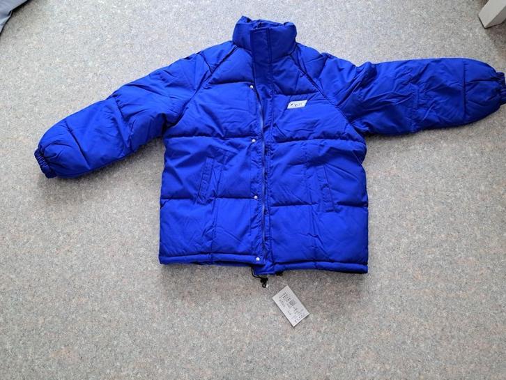 Winterjas: ultralichte parka jas met opstaande kraag en rits, Kleding | Dames, Jassen | Winter, Nieuw, Maat 42/44 (L), Blauw, Ophalen of Verzenden