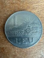 Roemeense 1 Leu Munt uit 1966, Postzegels en Munten, Ophalen, Centraal-Azië, Losse munt