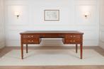 Klassiek Engels bureau 185x95 NIEUW (schrijftafel), Ophalen of Verzenden, Nieuw, Bureau