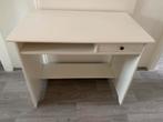 Wit bureau HEMNES IKEA met bergruimte, wit, 90cm breed, Huis en Inrichting, Bureaus, Ophalen, Zo goed als nieuw, Bureau