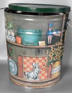 Opbergblik, Verzamelen, Blikken, Ophalen of Verzenden, Gebruikt, Overige