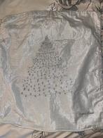 2x Riviera Maison Kerst Kussenhoezen Wit, Huis en Inrichting, Woonaccessoires | Kussens, Ophalen of Verzenden, Zo goed als nieuw