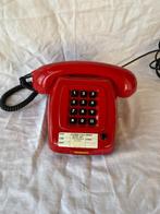 PTT vintage telefoon T65-TDK Ericsson Robijn rood, Gebruikt, Onbekend, Ophalen of Verzenden, Onbekend