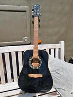 Fender akoestische gitaar zwart, Ophalen, Gebruikt, Western- of Steelstringgitaar