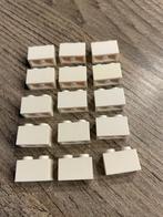 15x lego basis blokjes 1x2 wit (6), Ophalen of Verzenden, Nieuw, Losse stenen, Lego